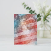 Geef me vrijheid briefkaart (Staand voorkant)