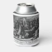 Geef me vrijheid of geef me de dood blikjeskoeler (Blikje Achterkant)