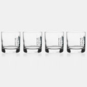 Geef me vrijheid of geef me de dood Drinkware Set Whisky Glas (Rechts)