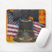 Geef me vrijheid of geef me de Dood Mousepad. Muismat (Met muis)