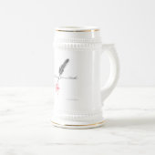 Geef me vrijheid of geef me dood bierpul (Voorkant rechts)