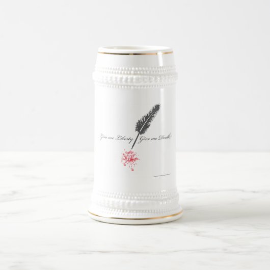 Geef me vrijheid of geef me dood bierpul (Center)