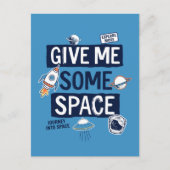 Geef me wat ruimte briefkaart (Voorkant)