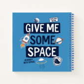 Geef me wat ruimte notitieboek (Achterkant)