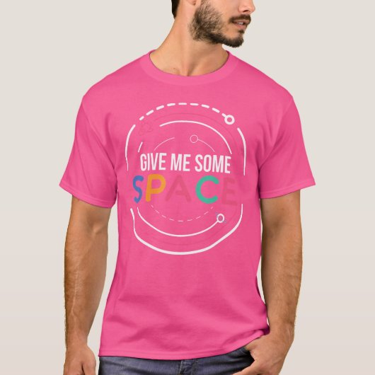 Geef me wat Space Shuttle wetenschap T-shirt (Voorkant)