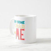 Geef me wat suiker op me koffiemok (Voorkant links)