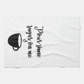 Geef me wat suiker op Towel Theedoek (Horizontaal)