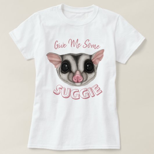 Geef me wat suiker t-shirt (Design voorkant)