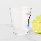 Geef me Whiskey Neem me mee Gevist Glass Shot Glas (Links)