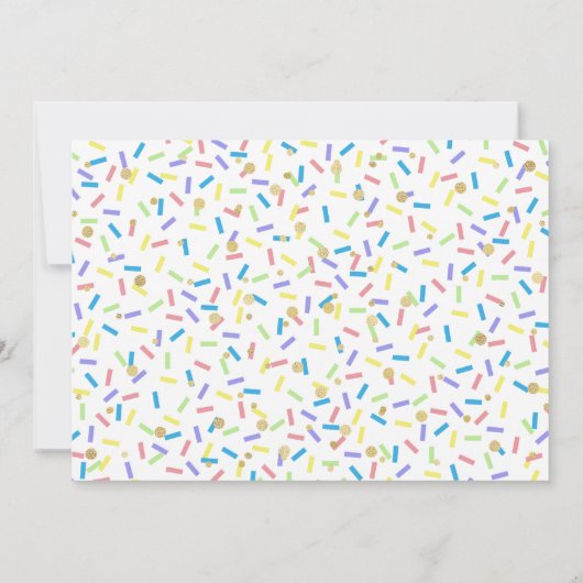 Geef meisjes om het even welke leeftijdse uitvindi kaart (Achterkant)