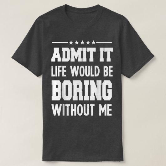 Geef mensen Funny Gra het leven zonder geld T-shirt (Design voorkant)