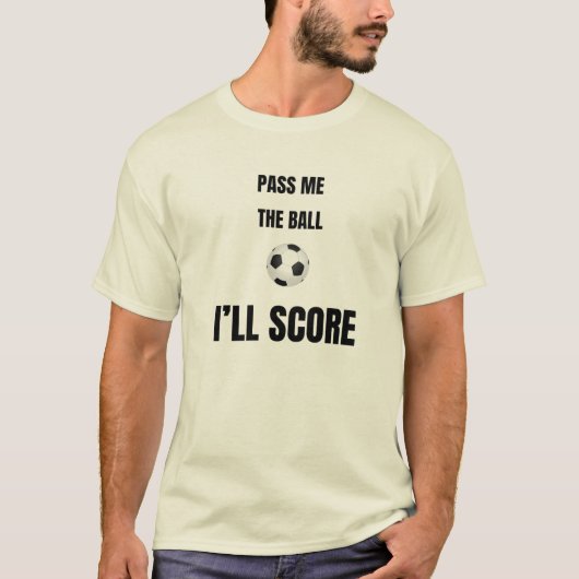 Geef Mij De Bal Voetbal T-shirt (Voorkant)