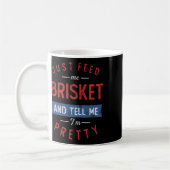 Geef mij maar Brisket BBQ Lover Smoker Pitmaster G Koffiemok (Links)