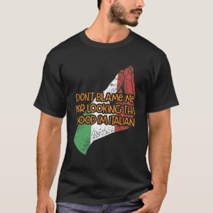 Geef mij niet de schuld dat ik zo'n goede grappige t-shirt