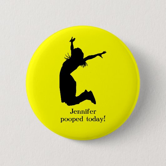 Geef mij vandaag een persoonlijk tintje met een un ronde button 5,7 cm (Voorkant)