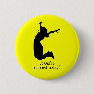 Geef mij vandaag een persoonlijk tintje met een un ronde button 5,7 cm