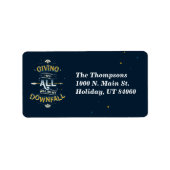 Geef Mijn Al/Return-adreslabels Etiket (Voorkant)