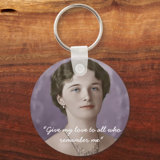 Geef mijn liefde sleutelhanger (Voorkant)