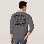 Geef mijn Shirt voor de tweede wijziging van mijn  (Achterkant volledig)