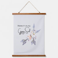 Geef mijn zigeuner de schuld, wandtapijt