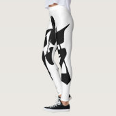 "Geef niet nemen" Chinese kalligrafie Leggings (Links)