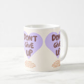 Geef niet op / Hoop / Jezus / Mok / Geloof (Voorkant rechts)