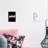 "Geef niet op, je bent beter dan je denkt." Muurkunst Sets (Woonkamer)