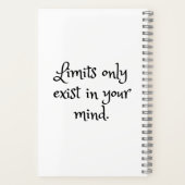 Geef niet op, je bent beter dan je denkt notitieboek (Achterkant)