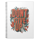 geef niet op notitieboek (Voorkant)