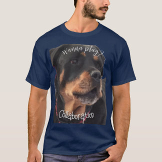 Geef niet op Rottweiler Klassiek T-shirt