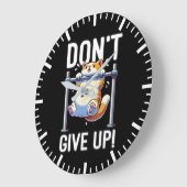 Geef niet op - Schattigee kattentraining Motivatie Grote Klok (Hoek)