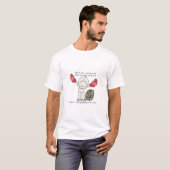 Geef niet op t-shirt (Voorkant volledig)