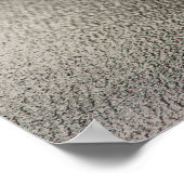 GEEF NOOIT Bodybuilding Fitness Inspirerend Poster (Hoek)