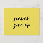 Geef nooit briefkaart op (Voorkant)