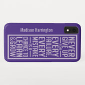 GEEF NOOIT DE AANHEIDStelefoongevallen OP Case-Mate iPhone Case (Achterkant (horizontaal))