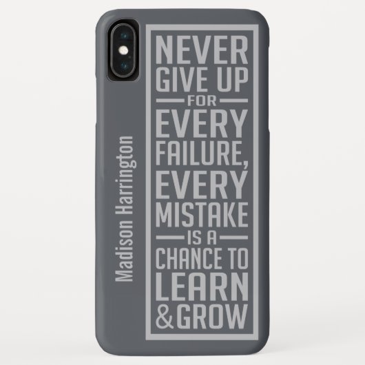GEEF NOOIT DE AANHEIDStelefoongevallen OP Case-Mate iPhone Case (Achterkant)