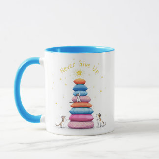 Geef nooit de Mok van de Tower op - inspirerend en