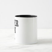 Geef nooit de Mok van koffie op, of een goede koff (Midden)