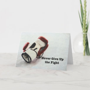 Geef nooit de Strijd op In dozen doend Kaart
