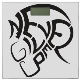 Geef nooit de superinspirerende badkamerschaal op personenweegschaal