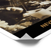 Geef nooit een kiemen een pauze — WWII Poster (Hoek)