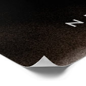 Geef nooit het Poster Sluiten Basketball (Hoek)