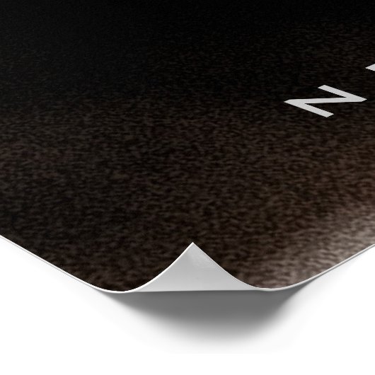 Geef nooit het Poster Sluiten Basketball (Hoek)