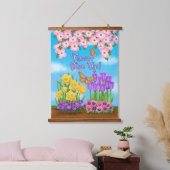 Geef nooit houten wandtapijten op hangend wandkleed (Slaapkamer)