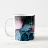 Geef nooit je dromen op.  koffiemok (Links)