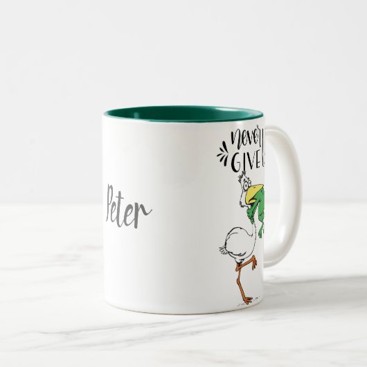 Geef nooit Mok op (Voorkant rechts)