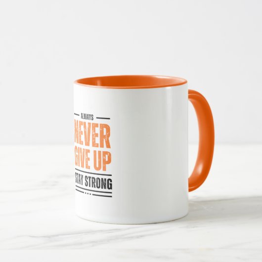 Geef nooit Mok op (Voorkant rechts)