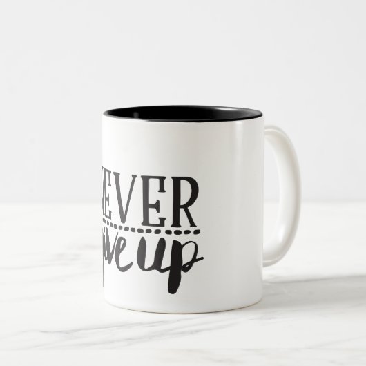 Geef nooit Mok op (Voorkant rechts)