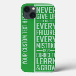 Geef nooit motivatie hoesjes op