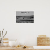 Geef nooit motivatie poster op (Keuken)